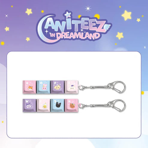 [PRE-ORDER] ATEEZ - [ANITEEZ IN DREAMLAND] Keycap Keyring