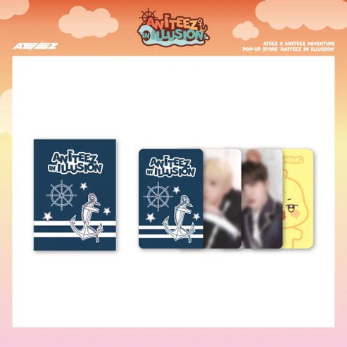 [PRE-ORDER] ATEEZ - [ANITEEZ IN ILLUSION] RANDOM TRADING CARD