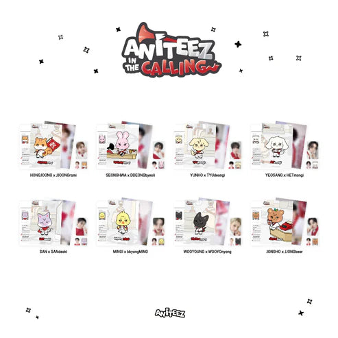 ATEEZ - [ANITEEZ IN THE CALLING] PROFILE HOLDER SET