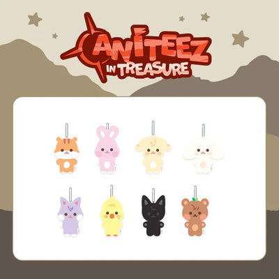 [PRE-ORDER] ATEEZ - [ANITEEZ IN TREASURE] Flat-Fur Plush