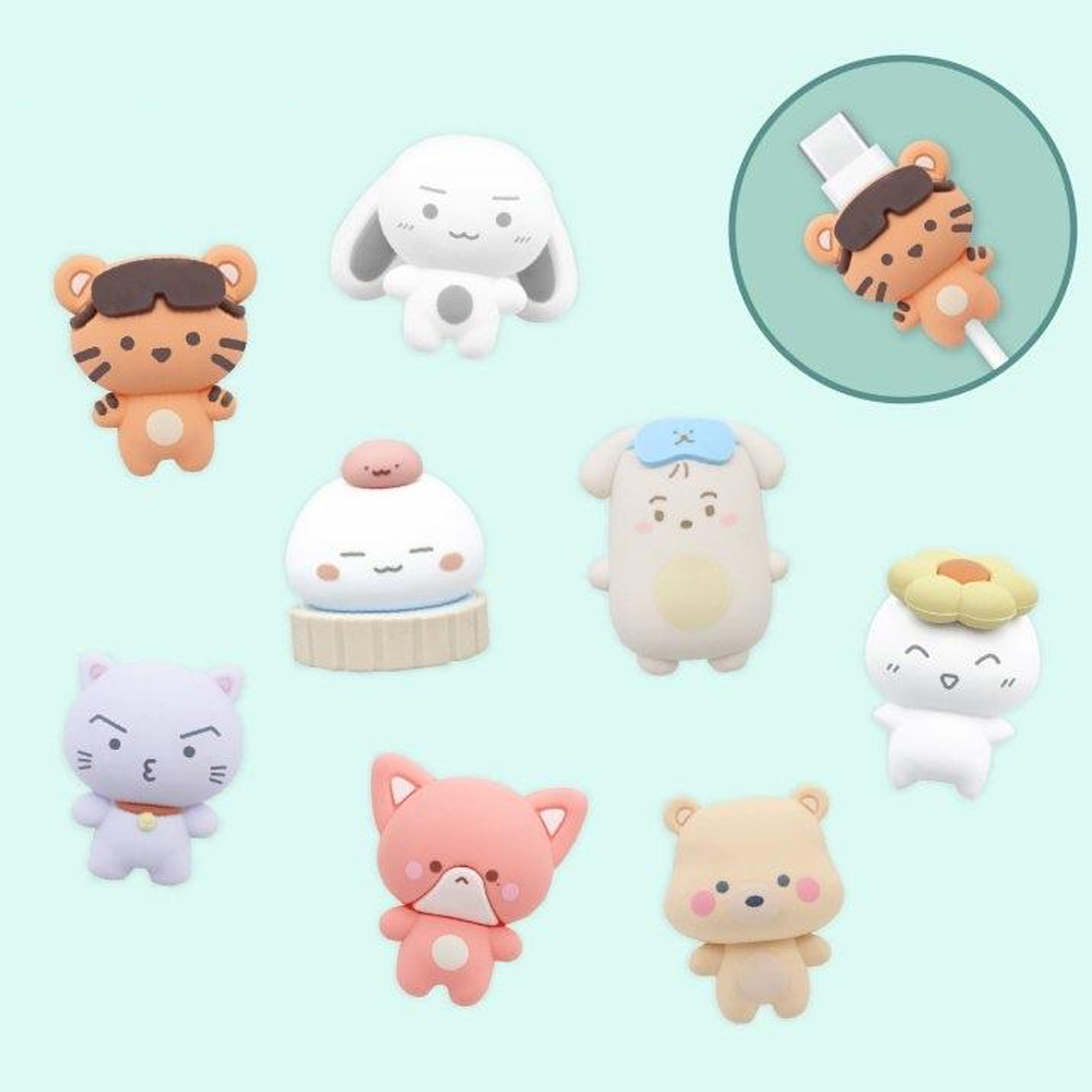 [PRE-ORDER] Ateez - [8TH ANNIVERSARY EXHIBITION : Blue Drift] - CABLE PROTECTOR FIGURE