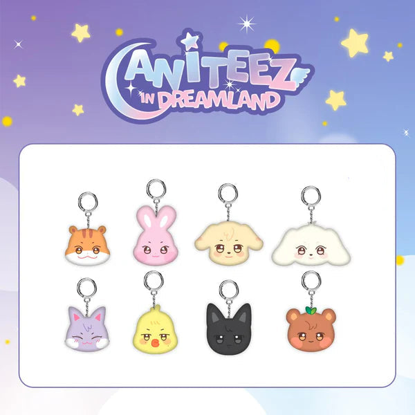 [PRE-ORDER] ATEEZ - [ANITEEZ IN DREAMLAND] Mini Face Keyring