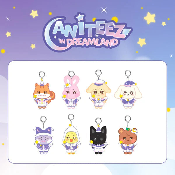 [PRE-ORDER] ATEEZ - [ANITEEZ IN DREAMLAND] Plush Keyring(Guardian Angel)