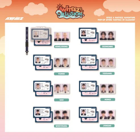 [PRE-ORDER] ATEEZ - [ANITEEZ IN ILLUSION] ADVENTURE ID SET
