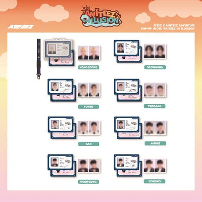 [PRE-ORDER] ATEEZ - [ANITEEZ IN ILLUSION] ADVENTURE ID SET