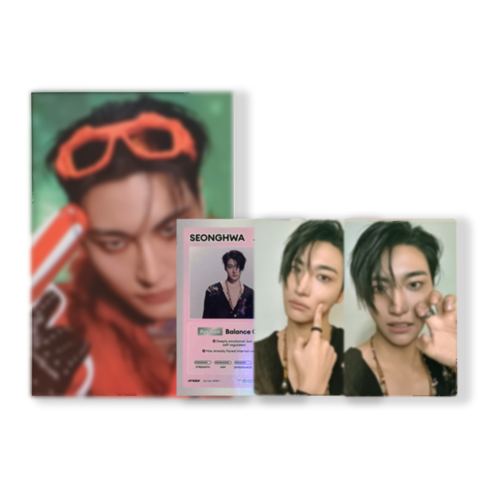 ATEEZ OFFICIAL PHOTOCARDS - A VER.