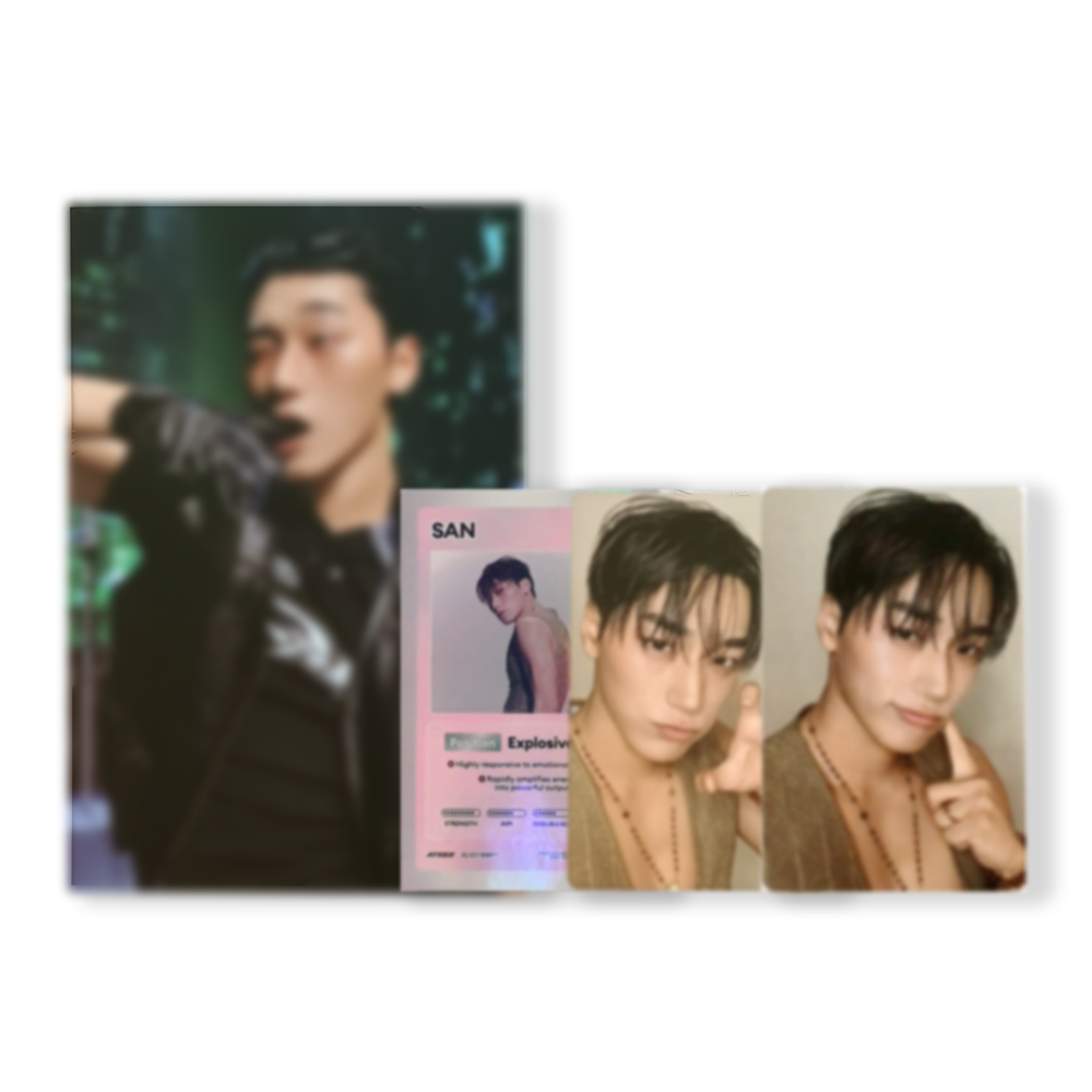 ATEEZ OFFICIAL PHOTOCARDS - A VER.