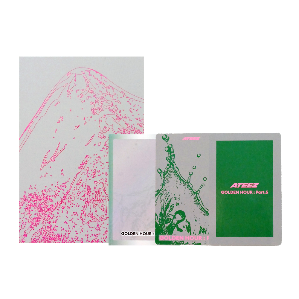 ATEEZ OFFICIAL PHOTOCARDS - DIARY VER.