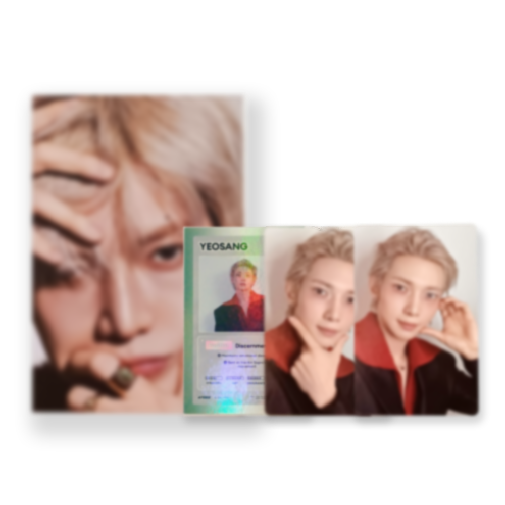 ATEEZ OFFICIAL PHOTOCARDS - DIARY VER.