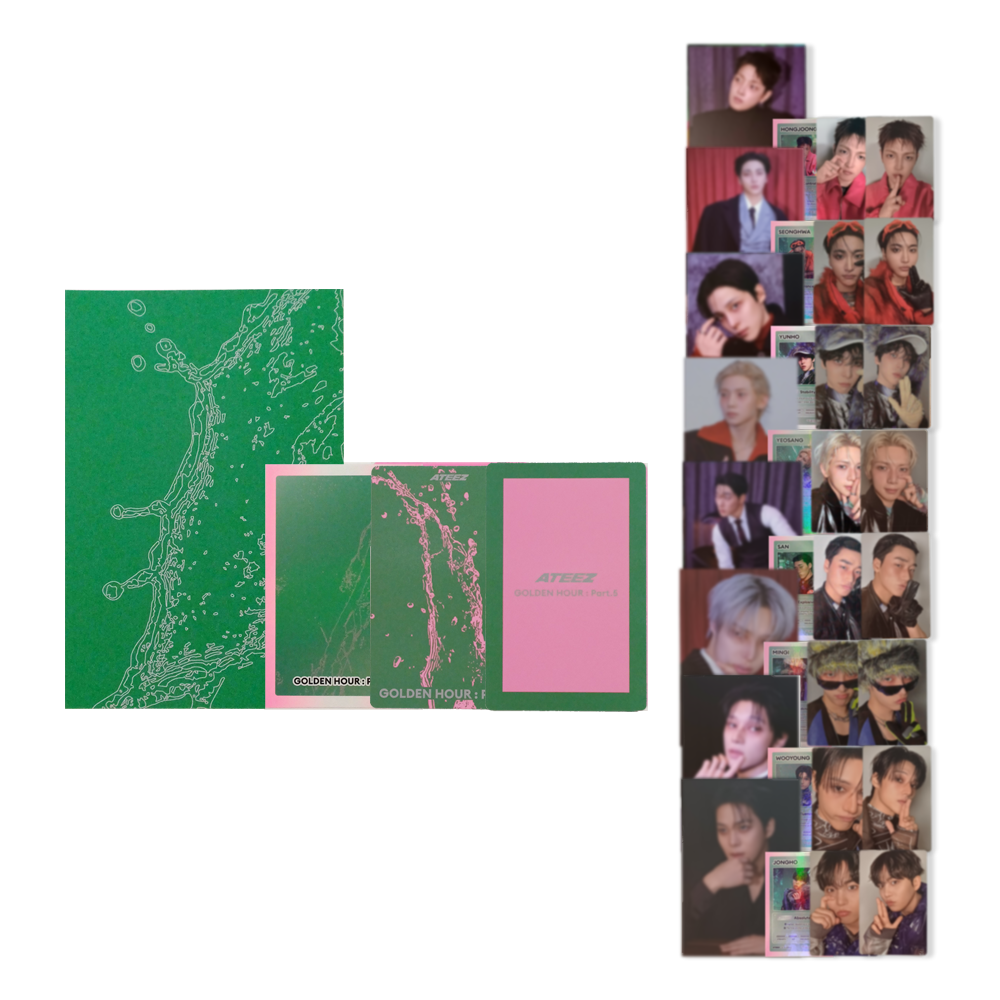 ATEEZ OFFICIAL PHOTOCARDS - Z VER.