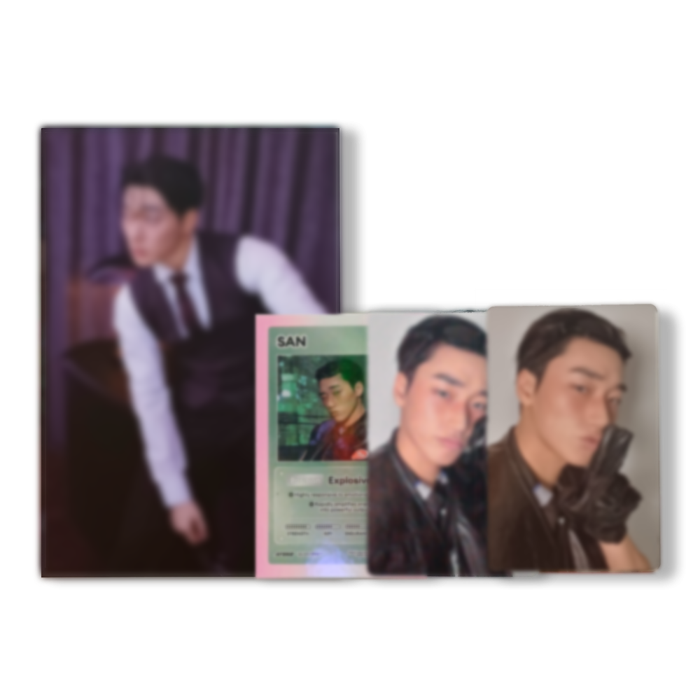 ATEEZ OFFICIAL PHOTOCARDS - Z VER.