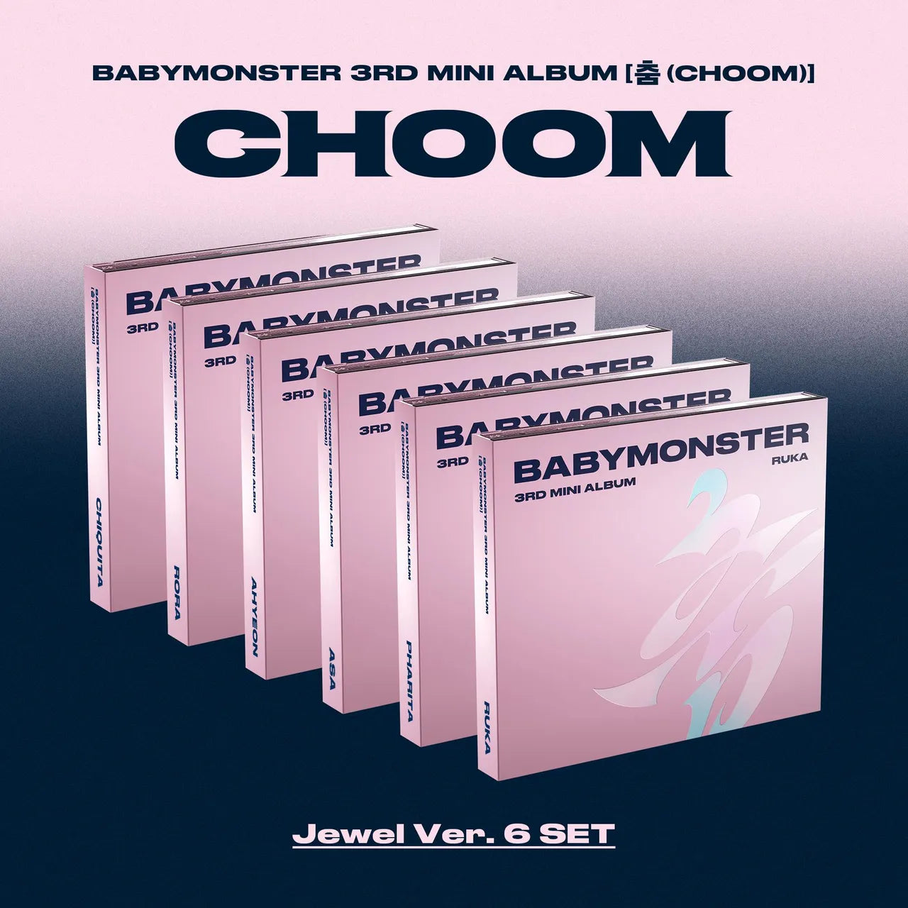 BABYMONSTER - 3rd MINI ALBUM [CHOOM] Jewel Ver.
