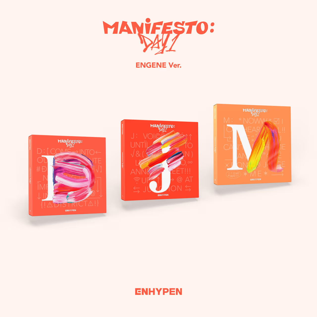 [PRE-ORDER] ENHYPEN [MANIFESTO : DAY 1] (ENGENE ver.)