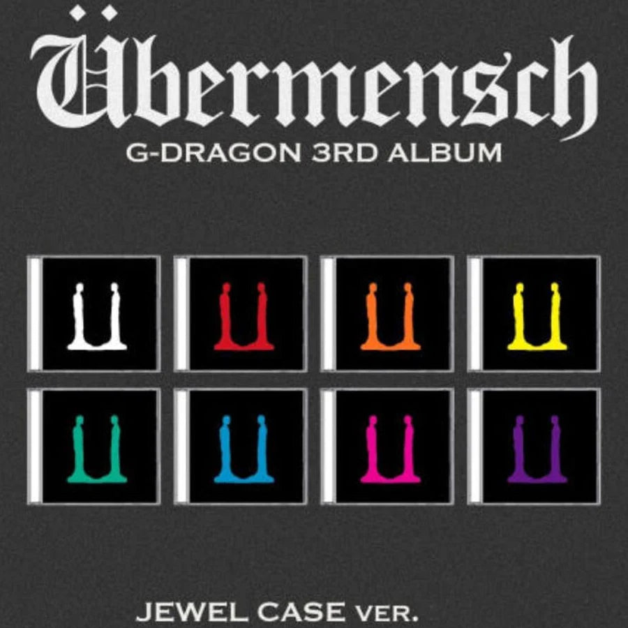 G-DRAGON (BIGBANG) - 3rd Album [ Übermensch ] (Jewel ver.)