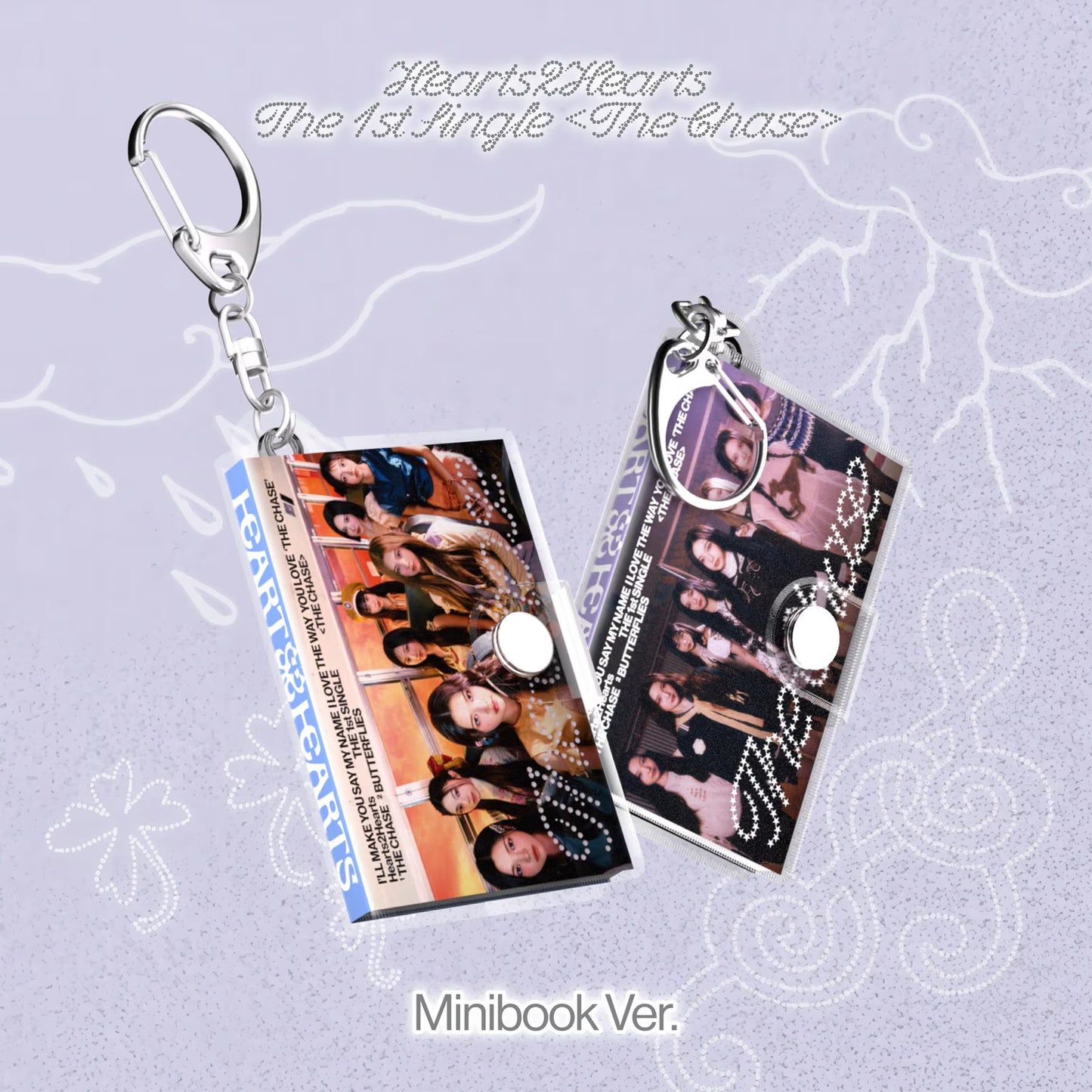 [NEW] Hearts2Hearts - 1st Single Album - [The Chase] (Minibook Ver.) (Random)