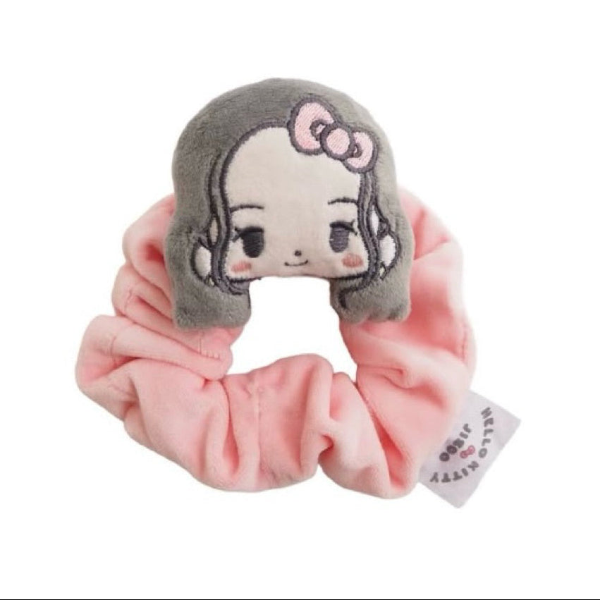 [HELLO KITTY X JISOO] Hair Scrunchie A