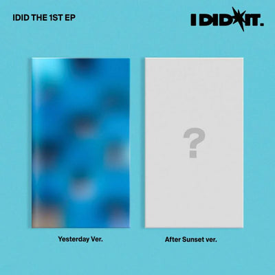 IDID - 1st Mini Album - [I did it] (Yesterday/ After Sunset Ver.) (Random)