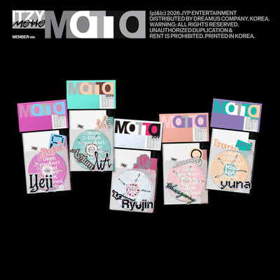 ITZY [Motto] (MEMBER Ver.)
