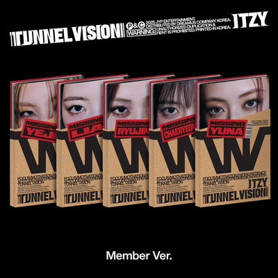 ITZY - [TUNNEL VISION] (Member Ver.)