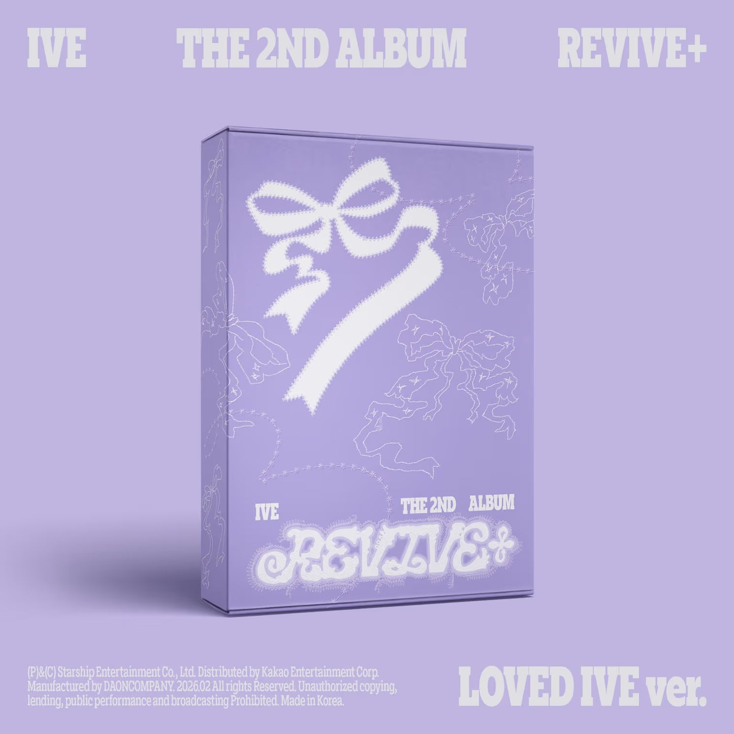 [NEW] IVE - THE 2ND ALBUM [REVIVE+](LOVED IVE ver.) (Limited Edition) (POB)