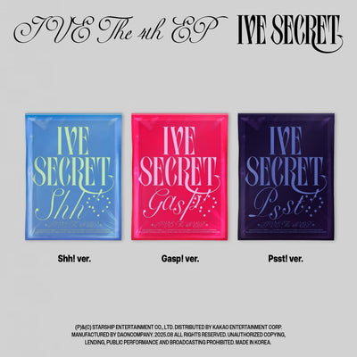 [NEW] IVE - THE 4th EP [IVE SECRET]