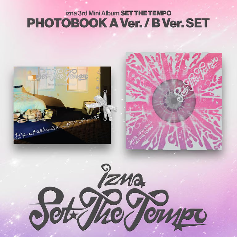 izna - 3rd Mini Album - [SET THE TEMPO] (Photobook Ver.) (Random)
