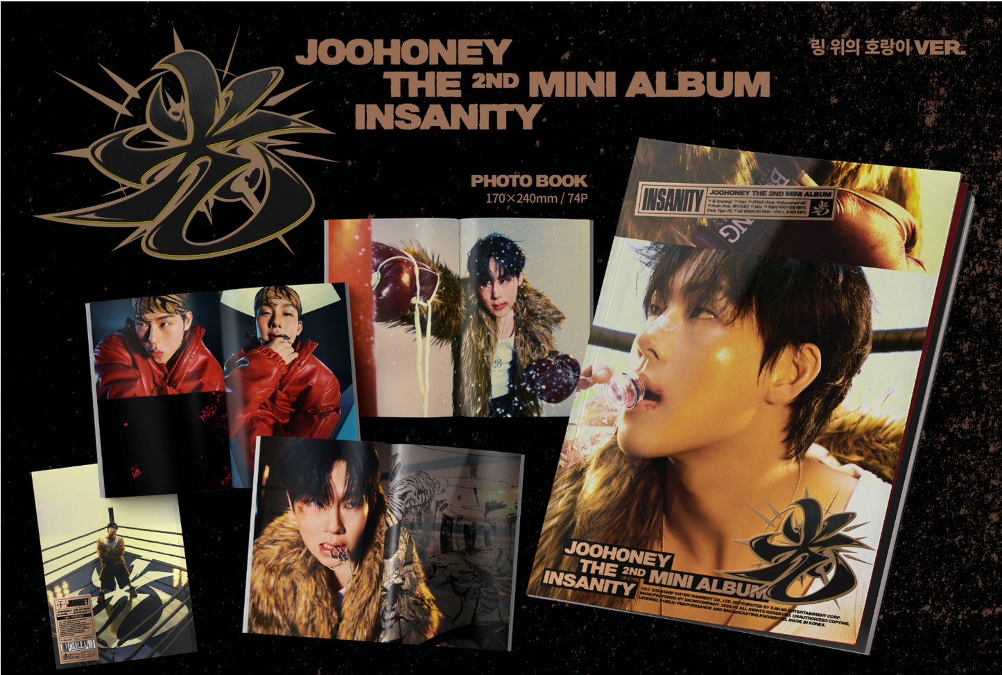 [NEW] JOOHONEY - THE 2ND MINI ALBUM 光 (INSANITY)