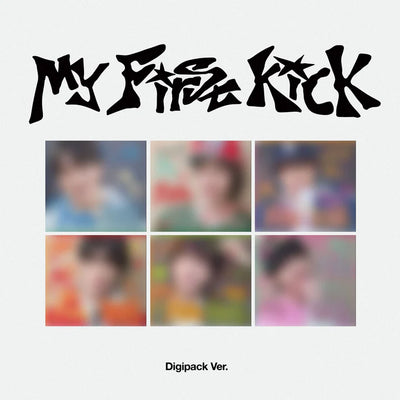 KickFlip - 4th mini album [MY FIRST KICK] DIGIPAK Ver. + MAKESTAR POB