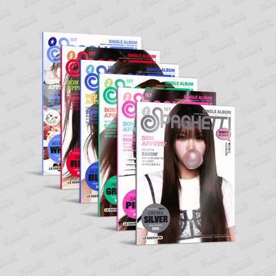 [NEW] LE SSERAFIM - 1st Single Album - 'SPAGHETTI' (COMPACT ver.) (Random)