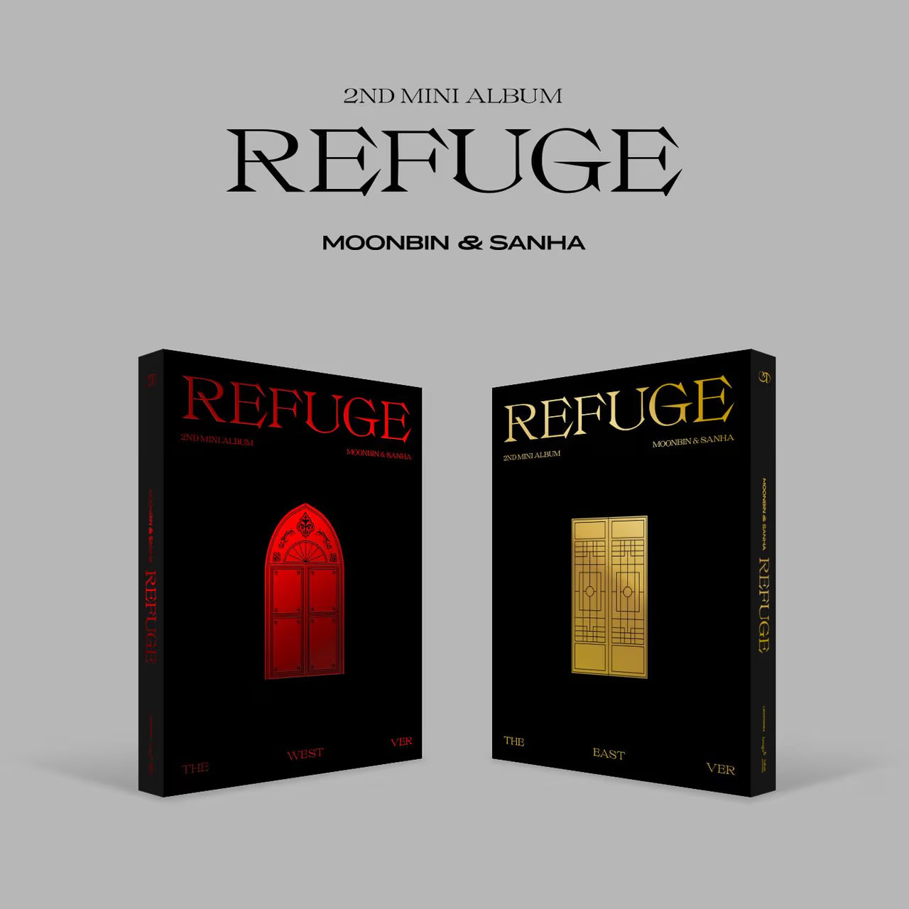 [NEW] MOONBIN & SANHA (ASTRO) - 2nd Mini Album - [REFUGE]