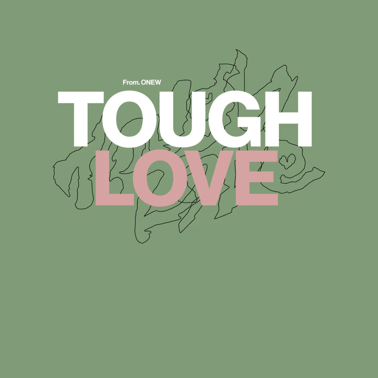 ONEW 5TH EP [TOUGH LOVE]  POCKET BOOK Ver. + MAKESTAR PHOTOCARD