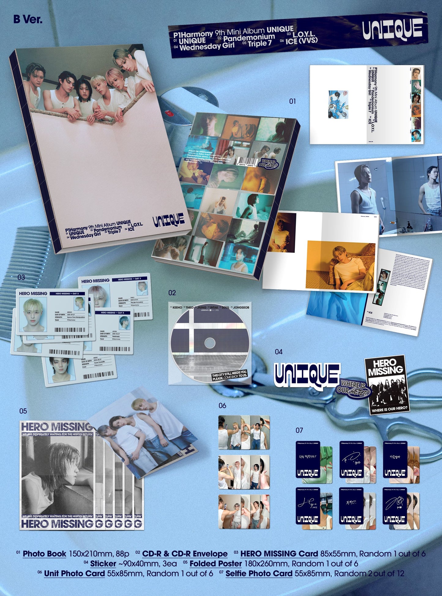 P1Harmony - UNIQUE (Photobook ver.)