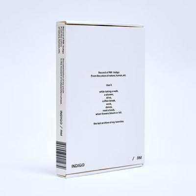 [NEW] RM(BTS) - 1st Solo Album - [Indigo] (Book Edition)