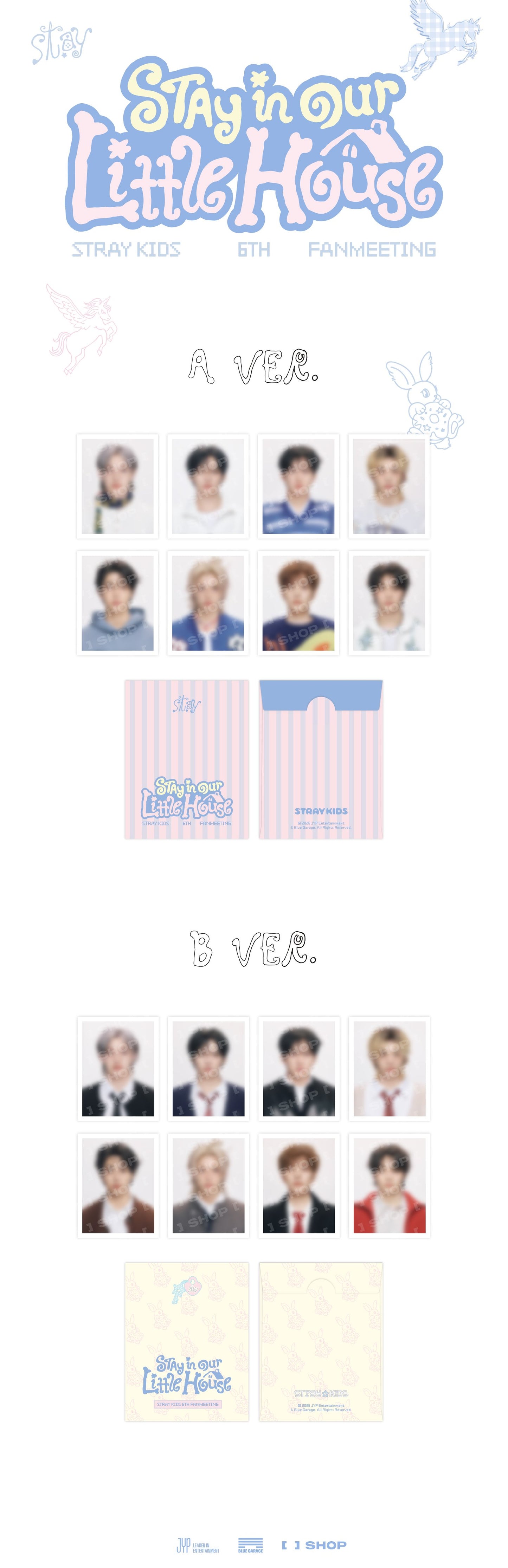[PRE-ORDER] STRAY KIDS - [STAY in Our Little House] ID PHOTO SET