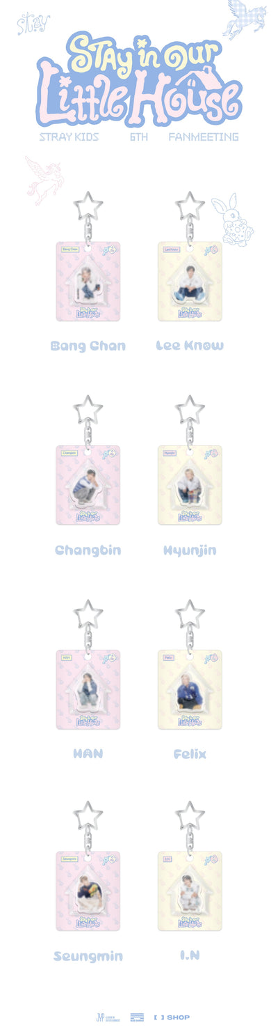 [PRE-ORDER] STRAY KIDS - [STAY in Our Little House]MINI BLOCK KEYRING