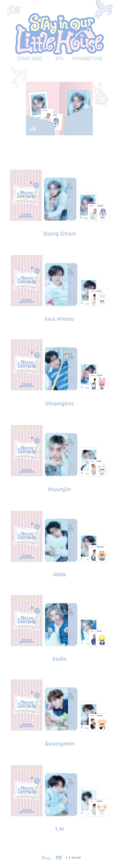 [PRE-ORDER] STRAY KIDS - [STAY in Our Little House] SPECIAL TICKET SET