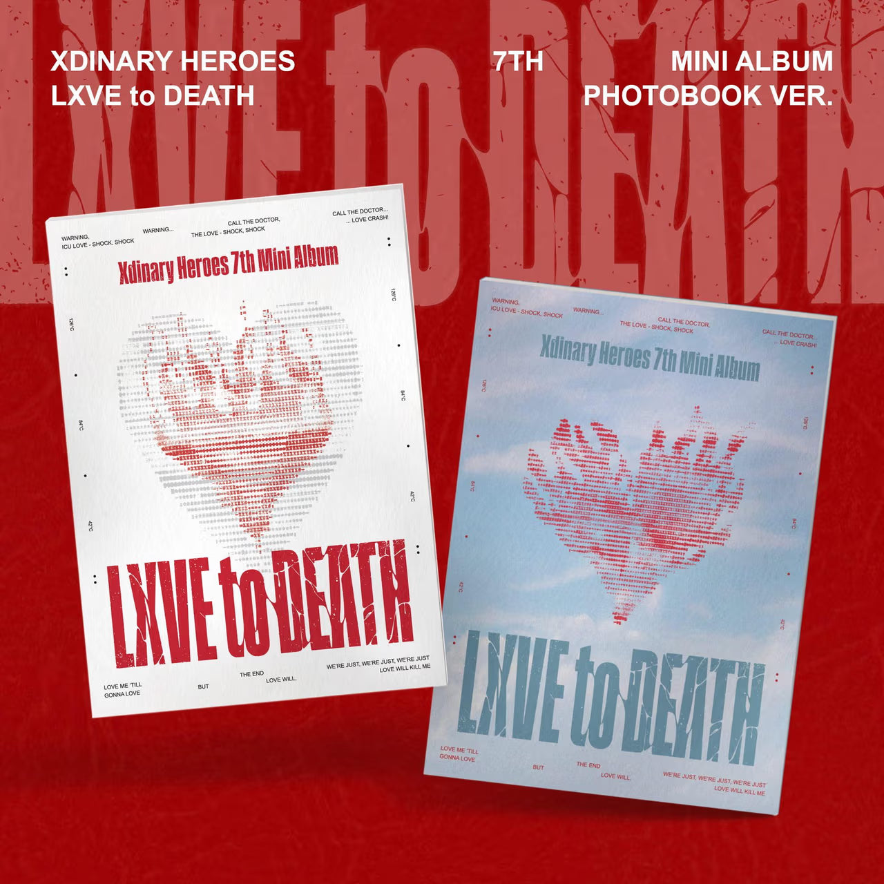 [NEW] Xdinary Heroes - 7th Mini Album - [LXVE to DEATH] (Photobook ver.) (Random)