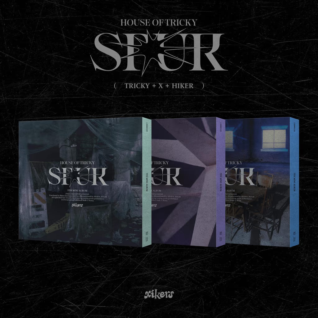 xikers - 5th Mini Album - [HOUSE OF TRICKY : SPUR] (Tricky/ X/ Hiker Ver.)
