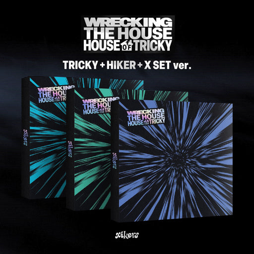 [PRE-ORDER][Signed] xikers - 6th Mini Album - [HOUSE OF TRICKY- WRECKING THE HOUSE](Tricky/ Hiker/ X Ver.)