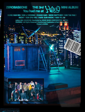 ZEROBASEONE - 3rd Mini Album - [You had me at HELLO] (Eclipse/ Sunshower Ver.)